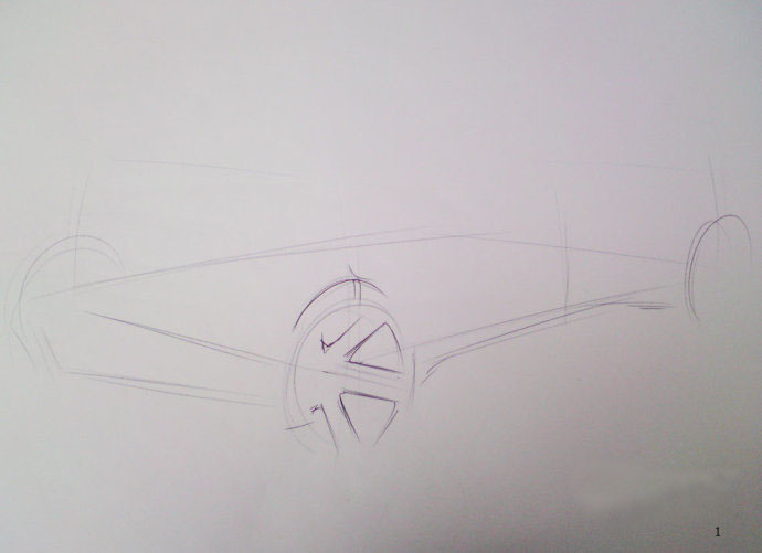 automobile，Hand drawn，ps，course，