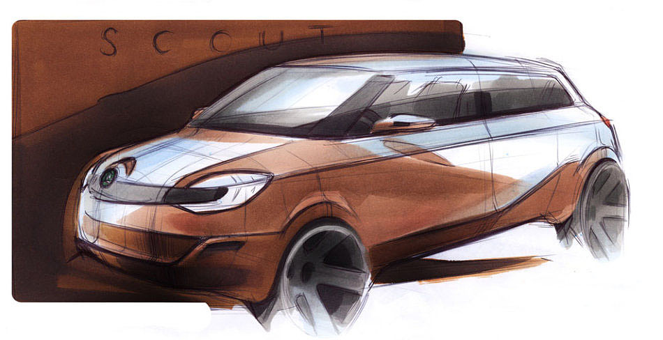 automobile，Hand drawn，ps，course，
