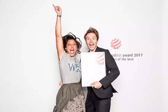 red dot，two thousand and seventeen，Best design award，