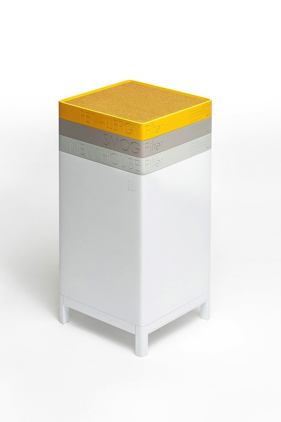 air cleaner，modularization，Plastic，white，Filter screen，