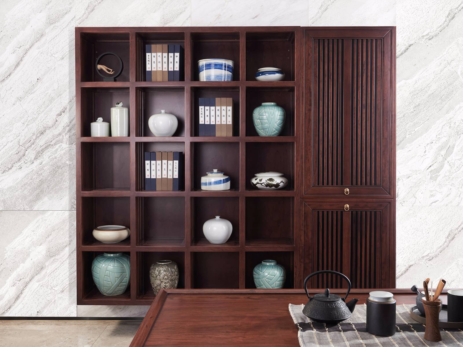 New Chinese style，kitchen，Design，furniture，Successful design competition，