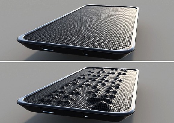 mobile phone，touch，Designed for the blind，