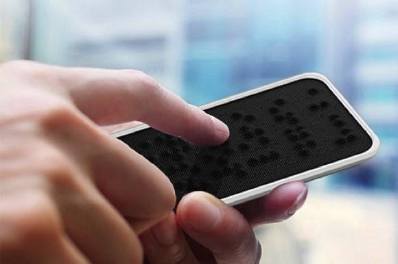 mobile phone，touch，Designed for the blind，