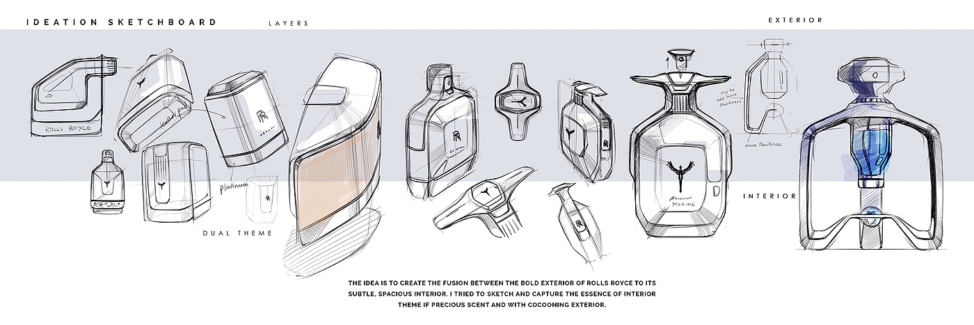 香水，劳斯莱斯，工业设计，产品设计，