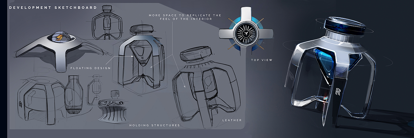 香水，劳斯莱斯，工业设计，产品设计，