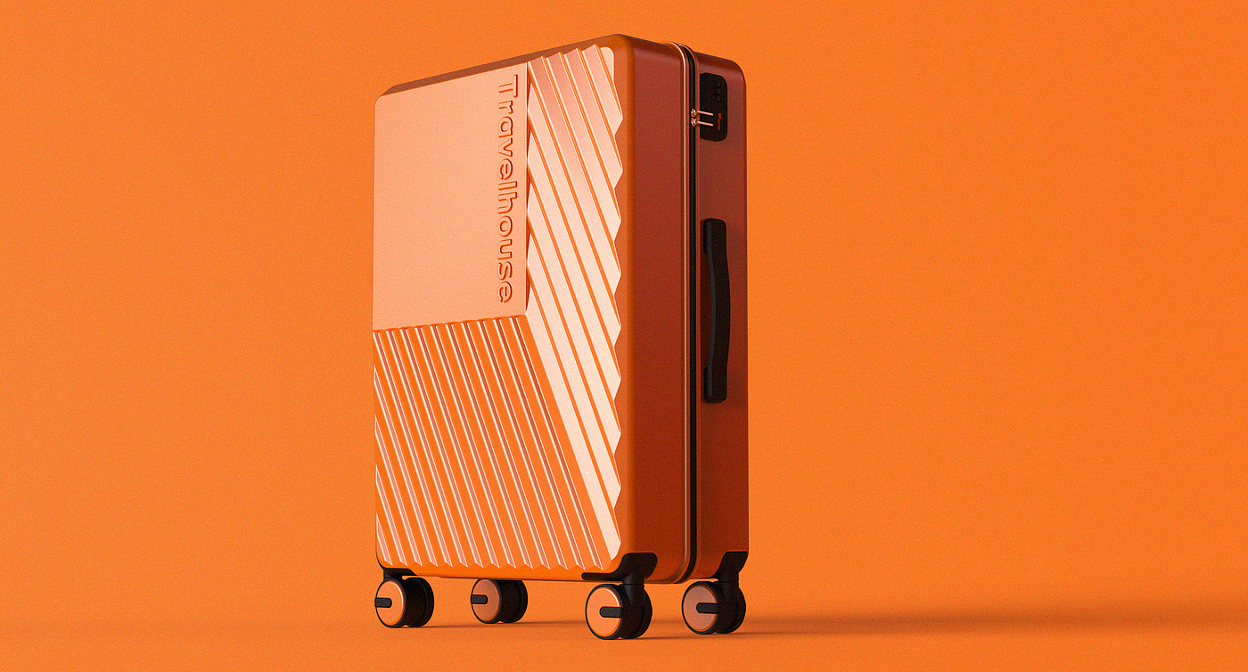 Travel, business, luggage, light and shadow, products，