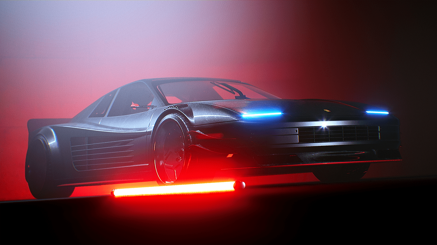 Sports car，Ferrari，concept，