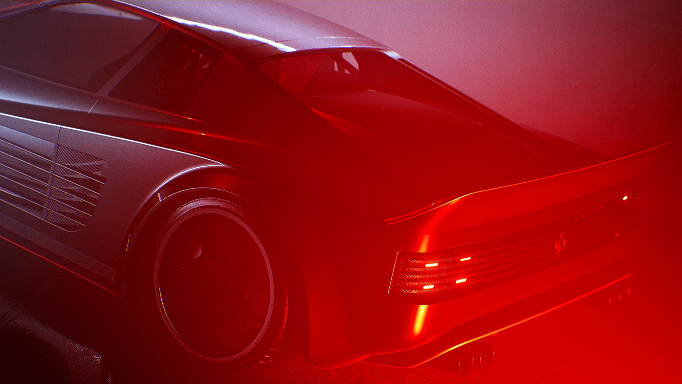 Sports car，Ferrari，concept，