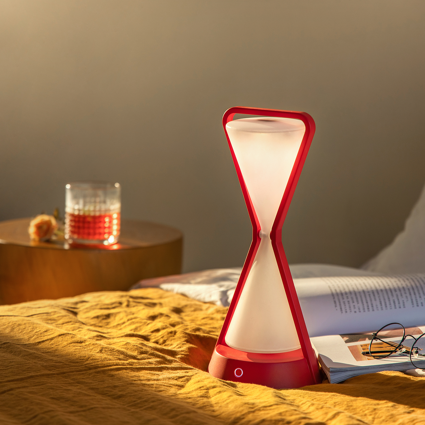 Time light，Ren Peng，Explorer，hourglass，lamp，original，industrial design，