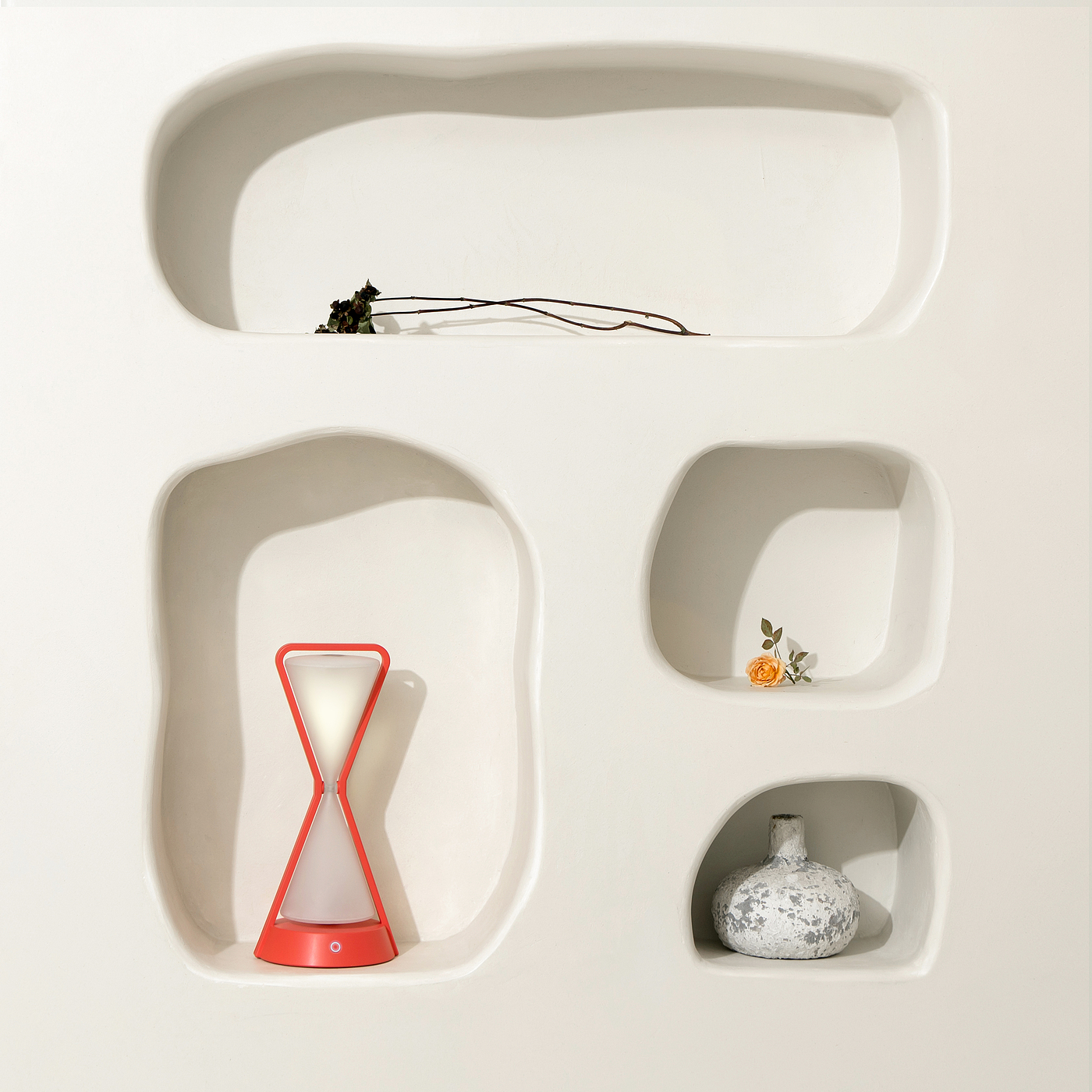 Time light，Ren Peng，Explorer，hourglass，lamp，original，industrial design，