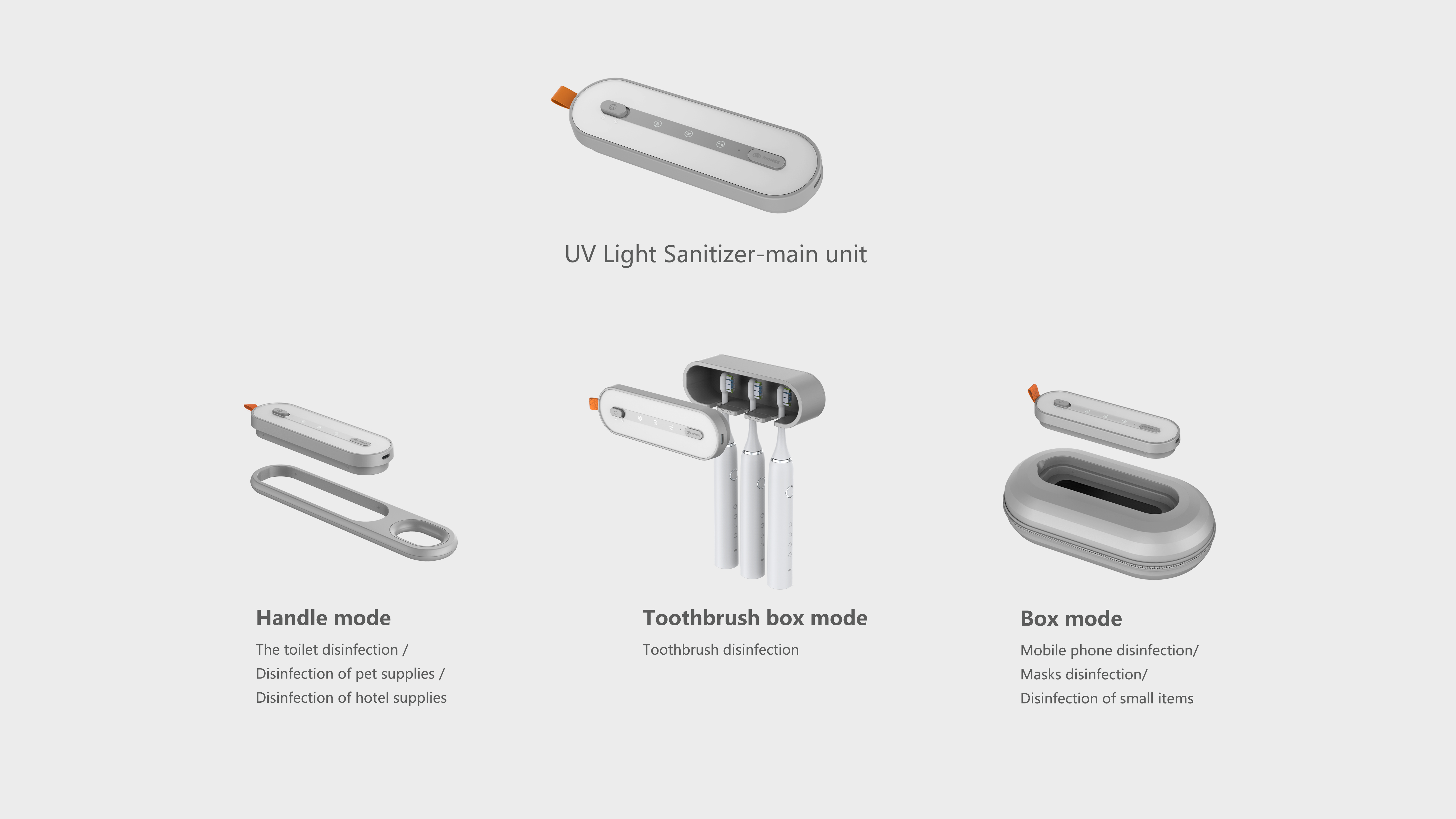 modularization，Sterilizer，Toothbrush box，Hand disinfection，