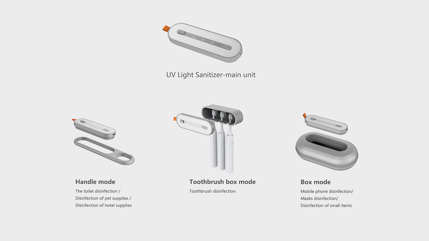 modularization，Sterilizer，Toothbrush box，Hand disinfection，