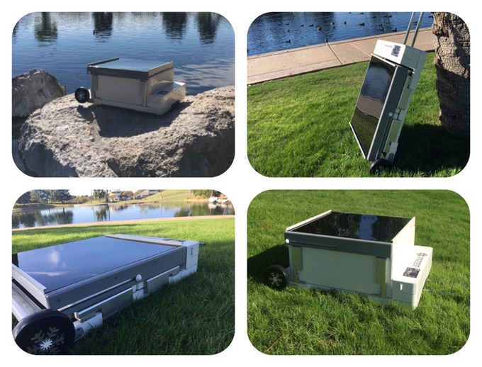 Refrigerator，solar energy，Portable，