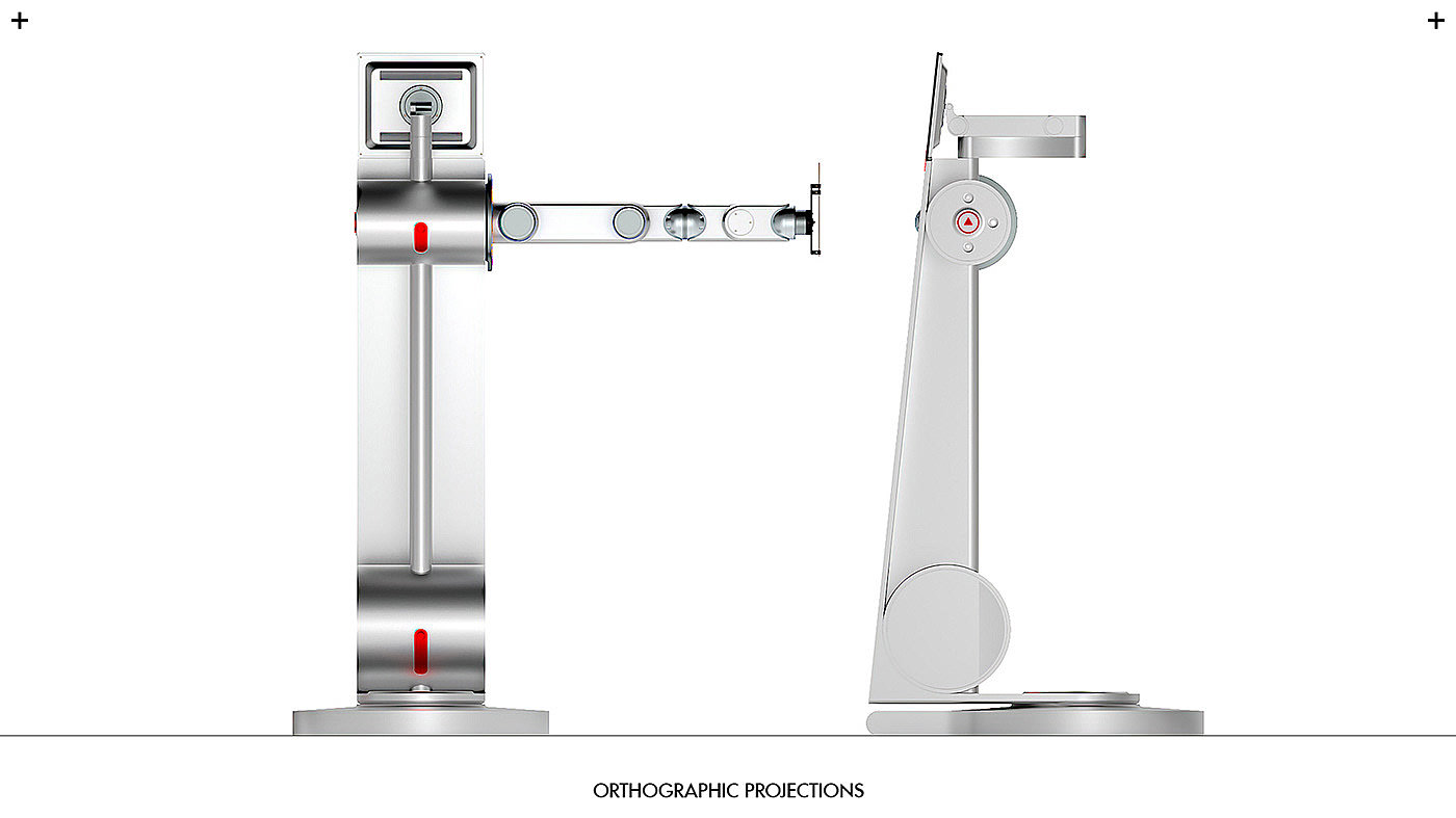 Mechanical arm，High-tech，esthetics，intelligence，Designator，