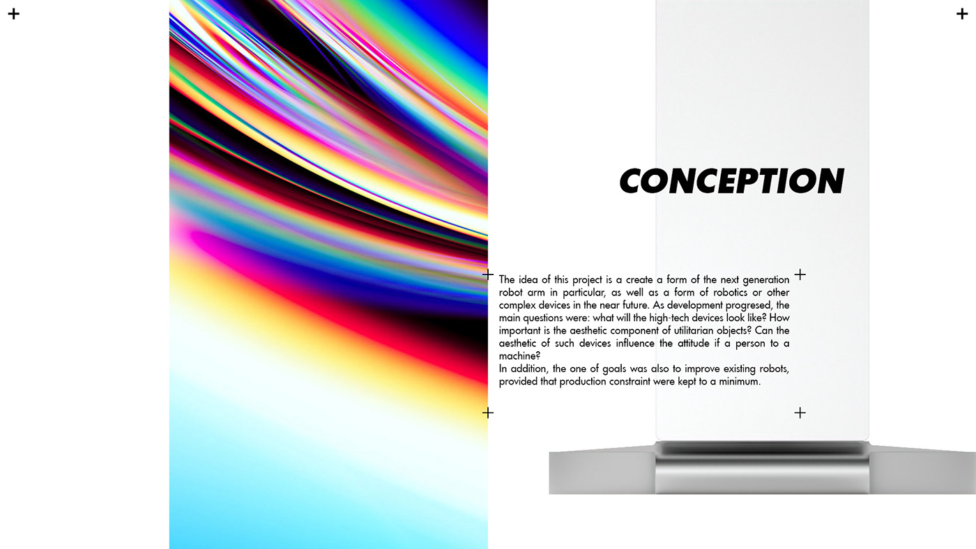 Mechanical arm，High-tech，esthetics，intelligence，Designator，