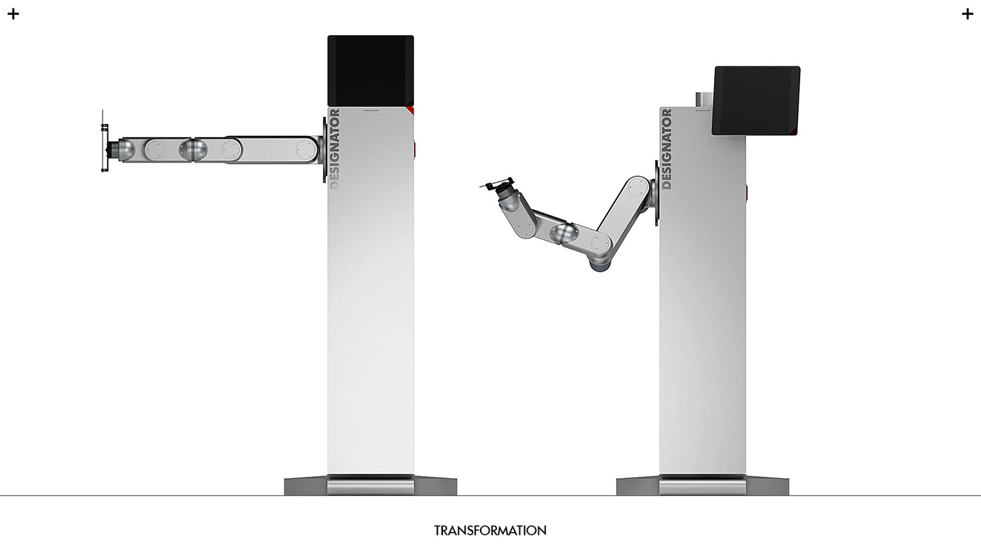 Mechanical arm，High-tech，esthetics，intelligence，Designator，