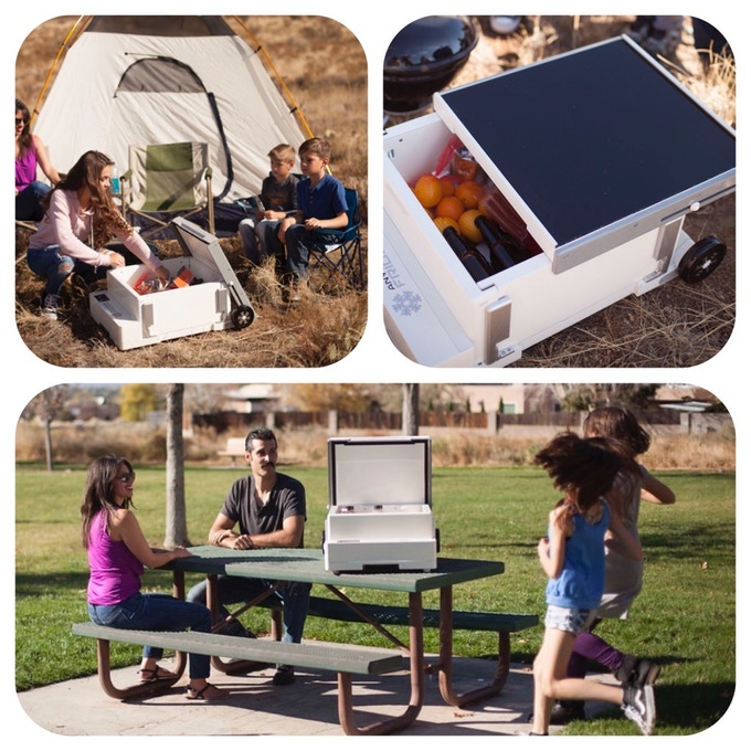 Refrigerator，solar energy，Portable，