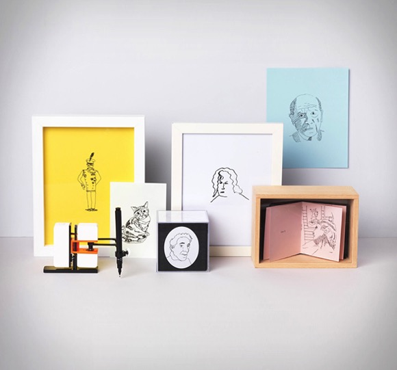 Hand drawn，intelligence，Electronics，Mechanics，line-us，