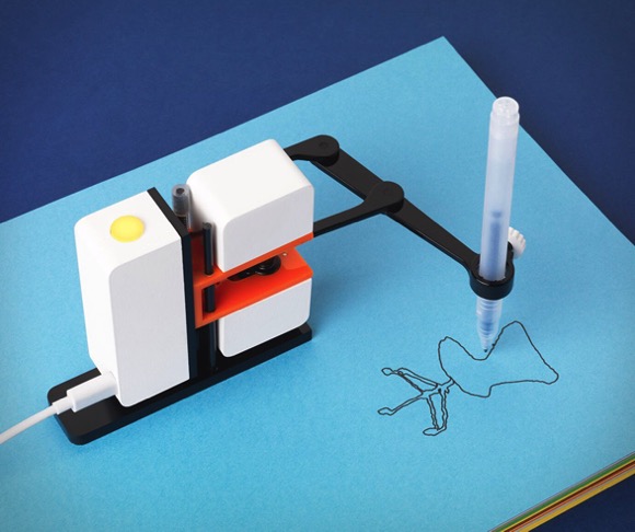 Hand drawn，intelligence，Electronics，Mechanics，line-us，