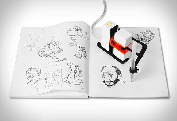 Hand drawn，intelligence，Electronics，Mechanics，line-us，