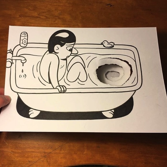 Denmark，originality，Origami tear，3d，