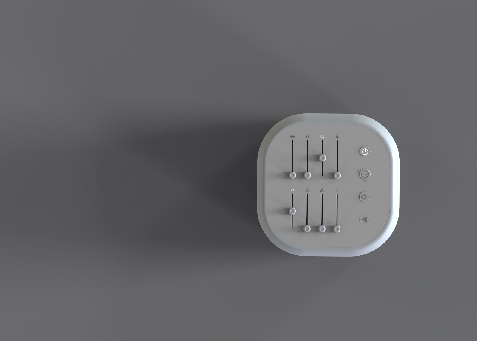 household electrical appliances，Bedside lamp，Sleep instrument，loudspeaker box，