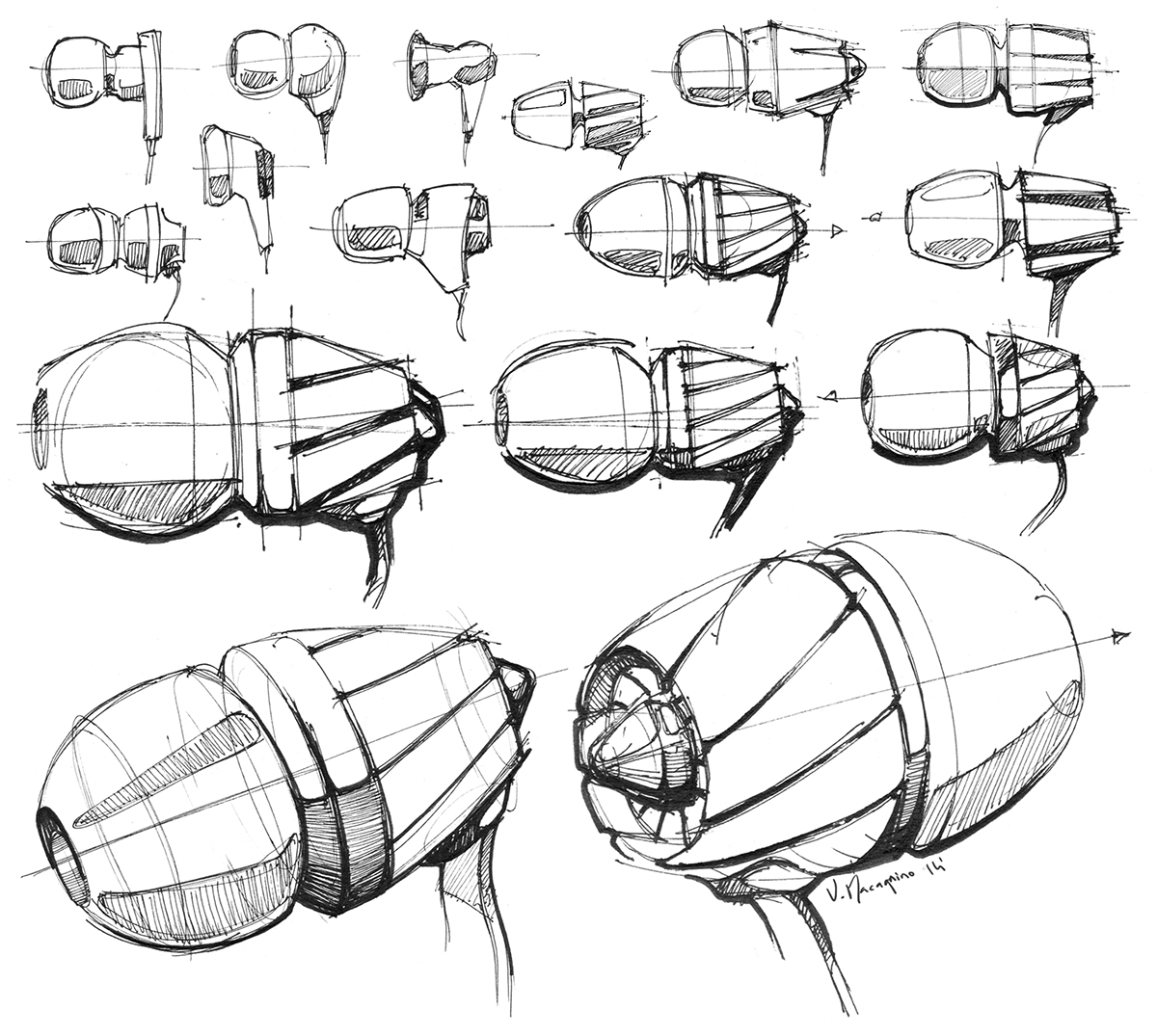 Hand drawn，marker pen，Line，