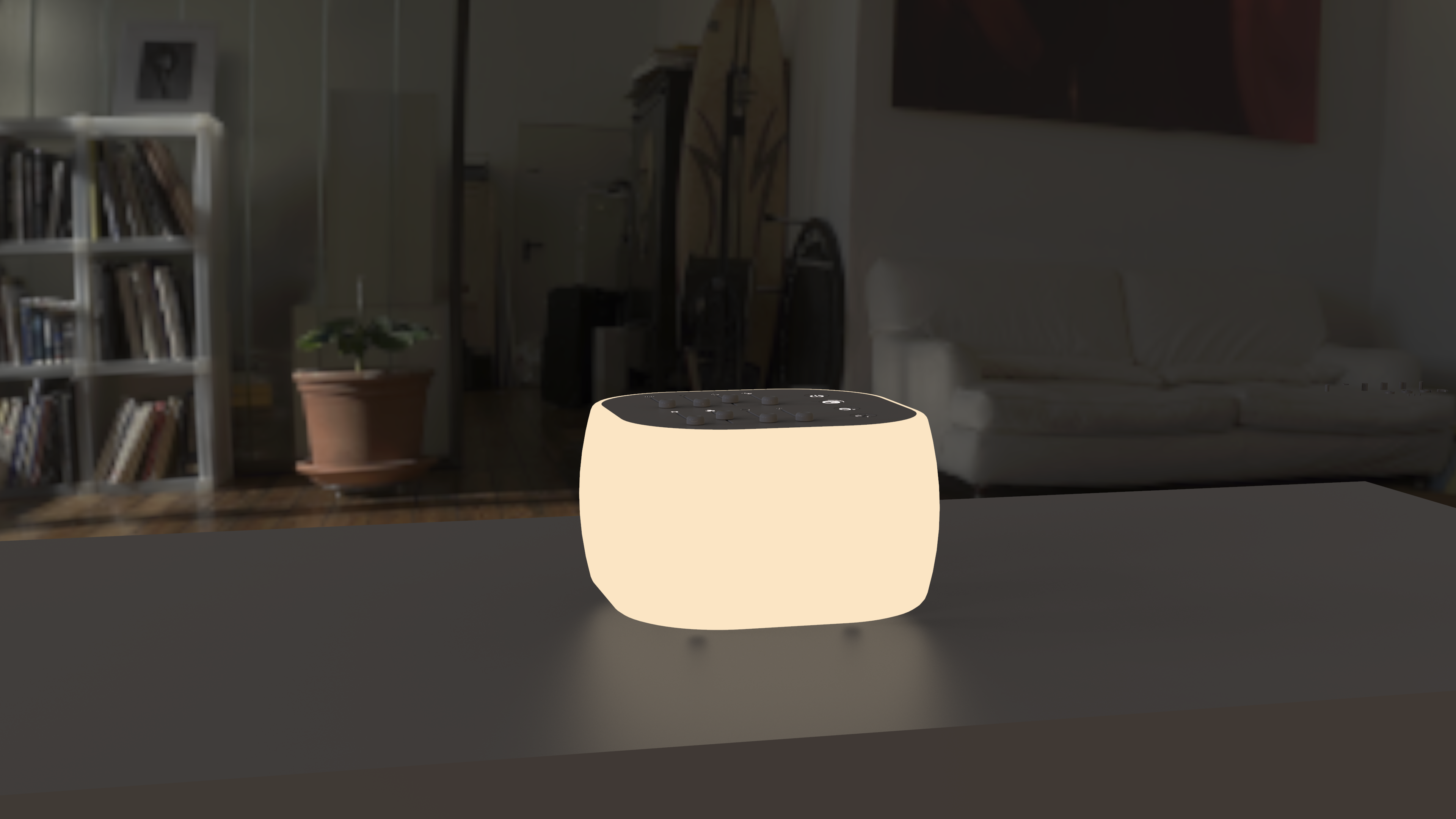 household electrical appliances，Bedside lamp，Sleep instrument，loudspeaker box，