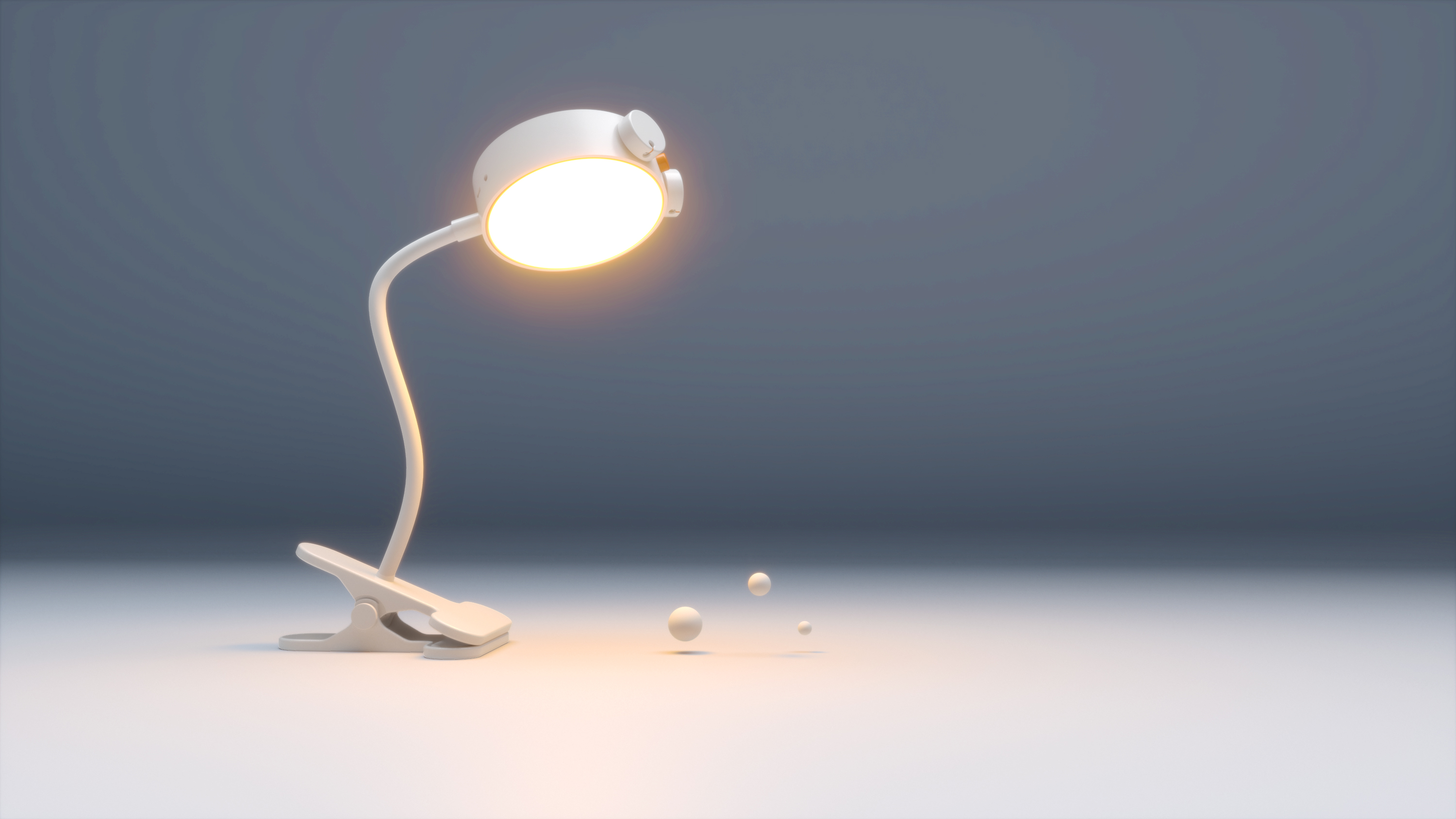 Desk lamp，Wake up light，