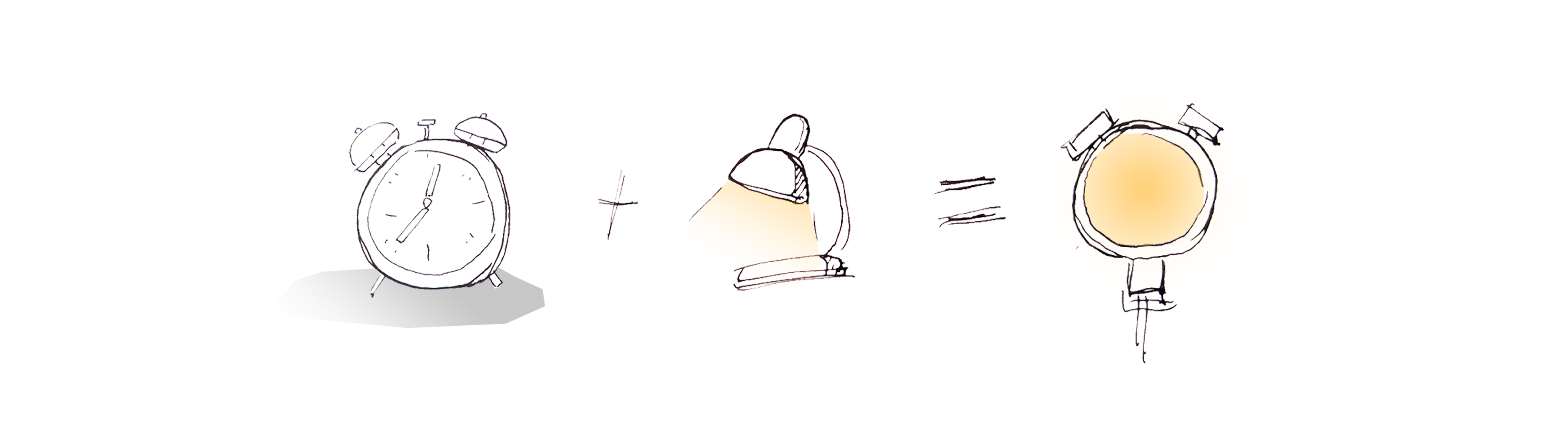 Desk lamp，Wake up light，