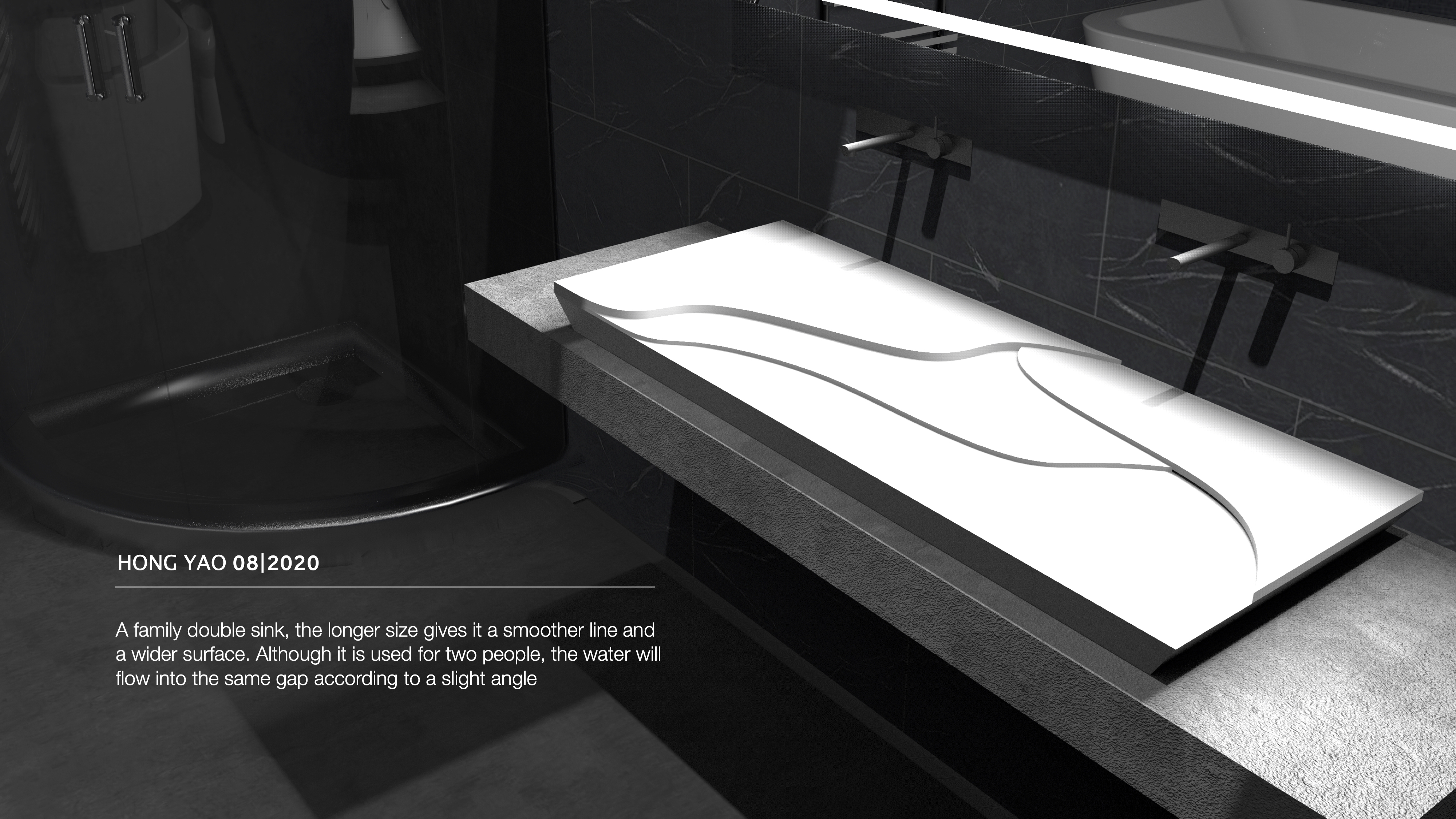 Bathroom design，modelling，hand sink，Terrace，
