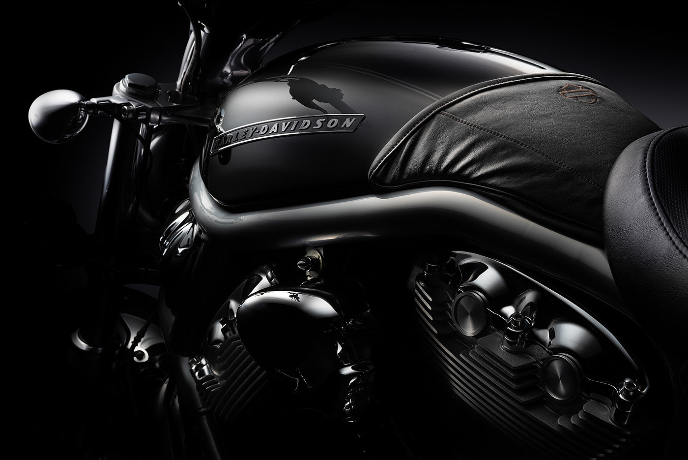 Harley Davidson，摄影，摩托车，