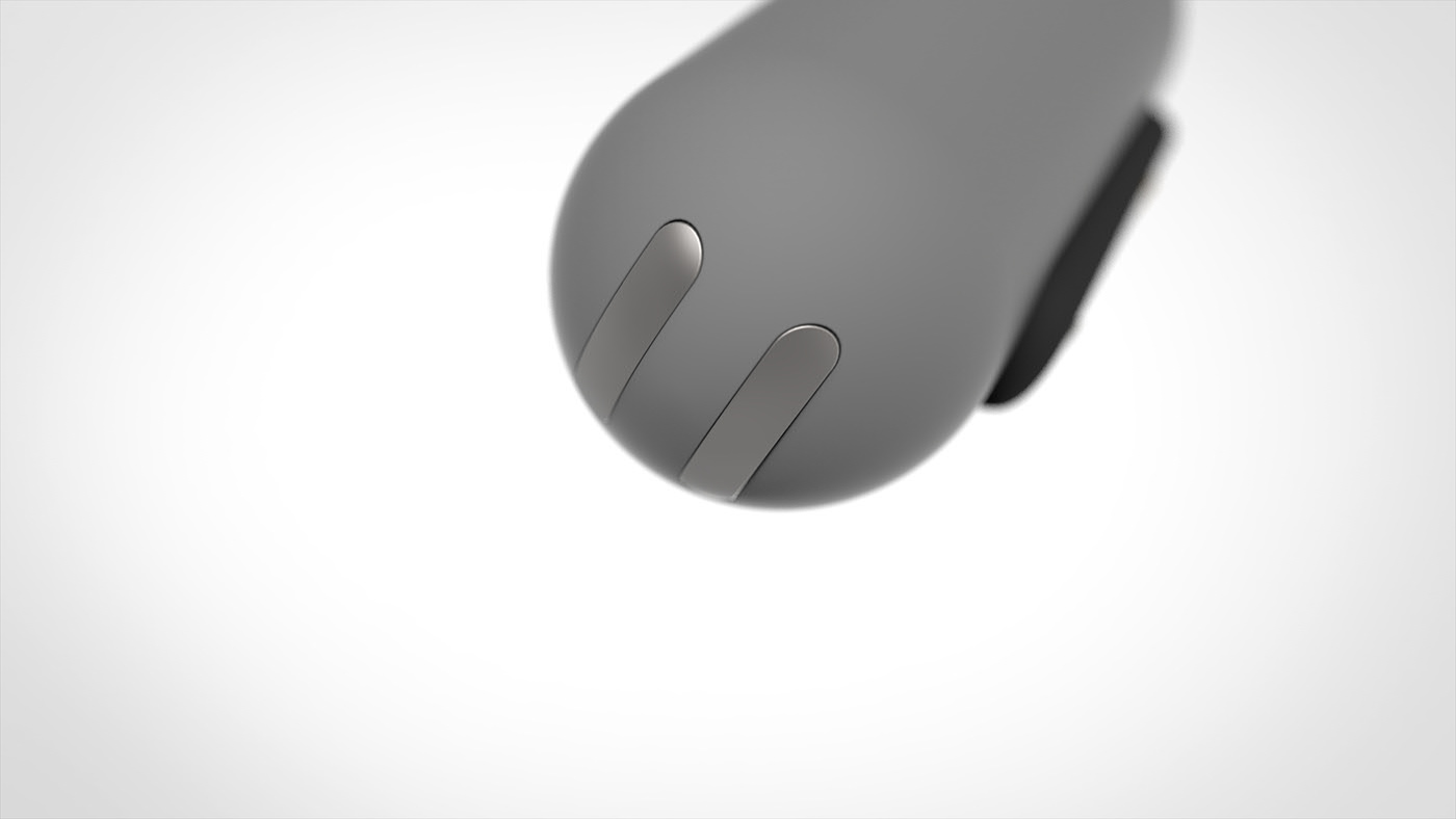 deaf-aid，concept，Hand drawn，Render，modelling，