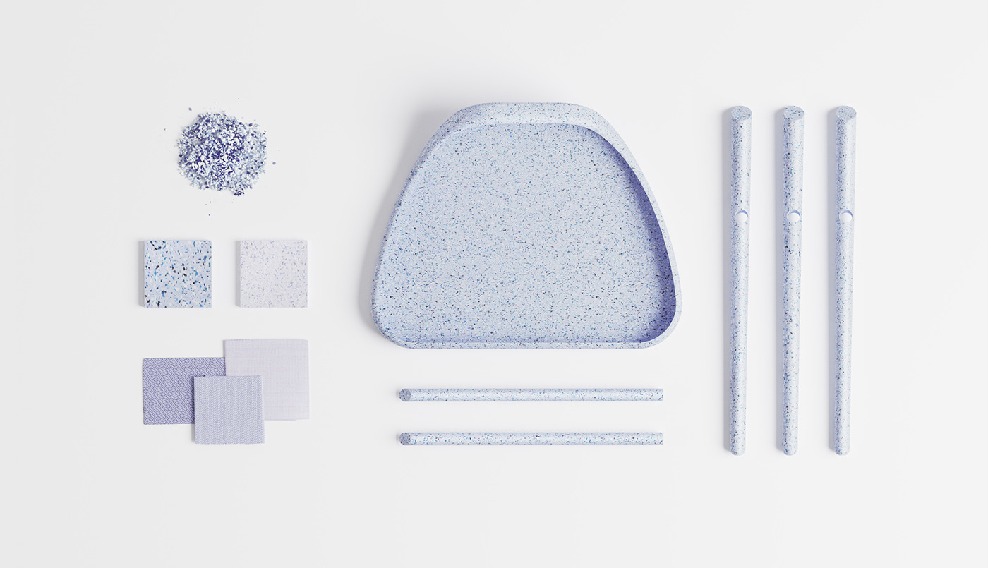 Ecola，chair，stool，environment protection，sustainable，