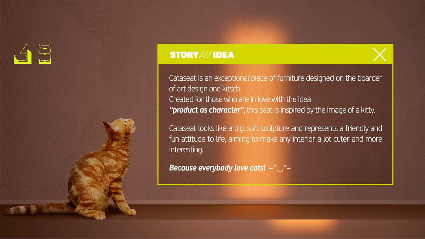 chair，kitten，Art，soft，