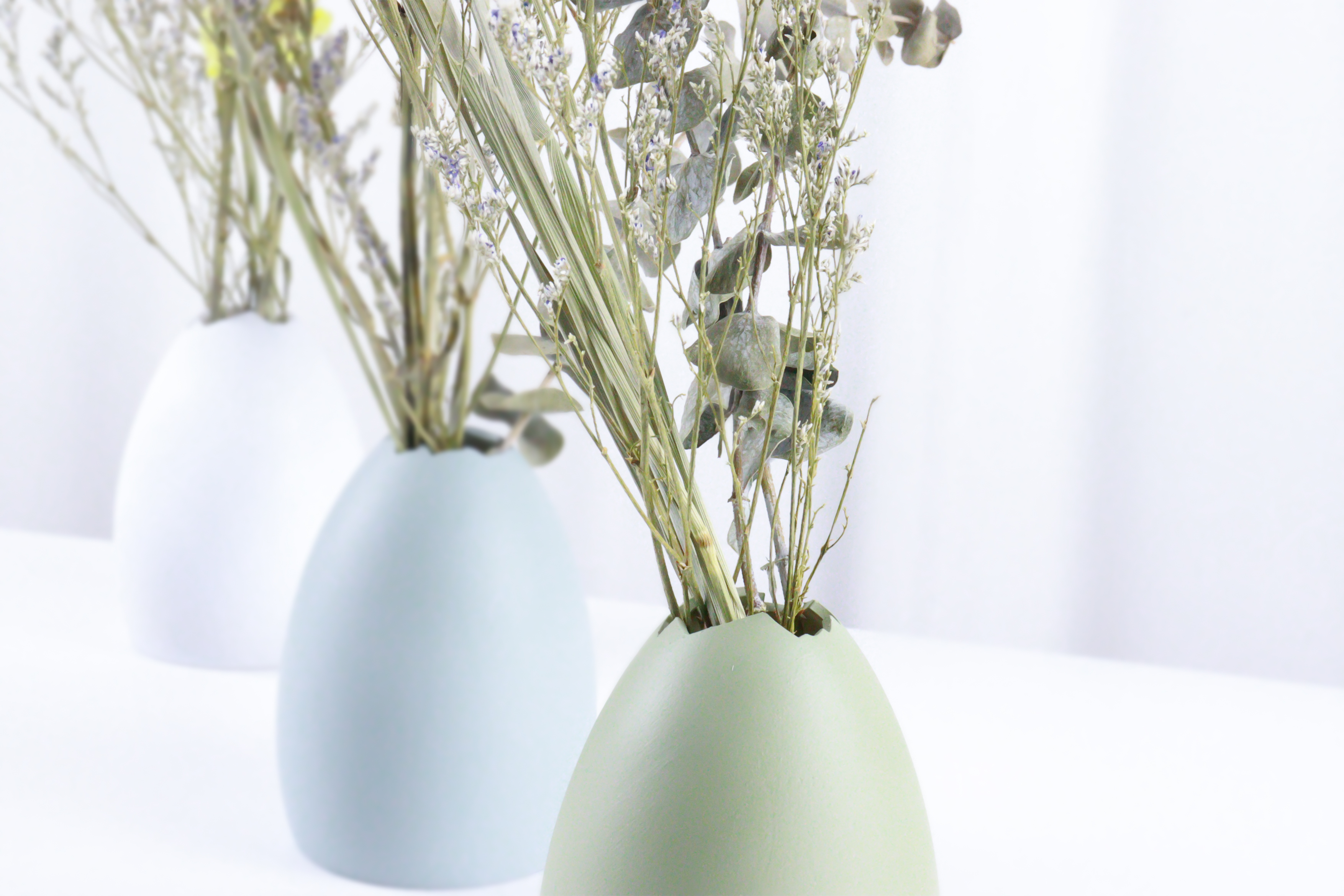 vase，Eggshell，Dried flower，vitality，