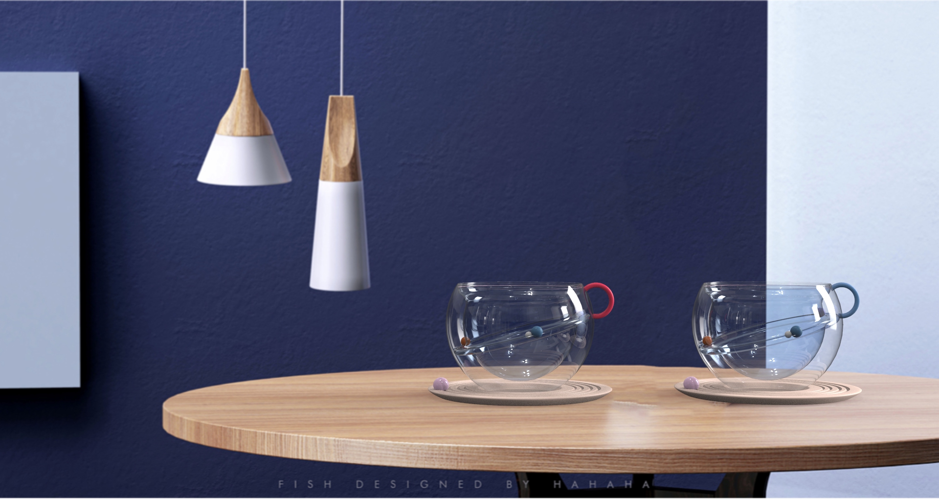 Double cup，star，Bionics Design ，