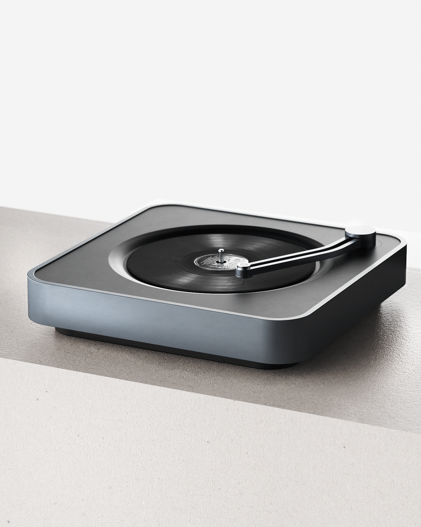 turntable，Simplicity，black，concept，