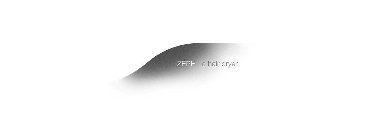 hair drier，Minimalist，white，