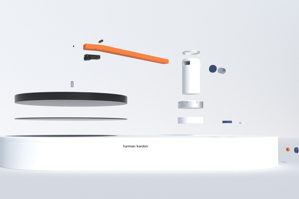 turntable，music，suspension，modern，