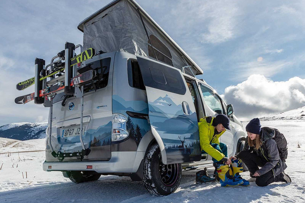 露营车，紧凑型，nissan，e-NV200，