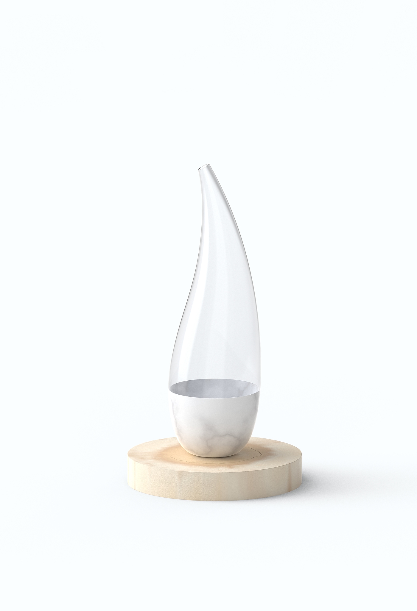 vase，Glass bottles，Elegant style，Artistic modeling，Arts and Crafts，style of art，