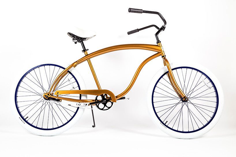 蓝色，柠檬黄色，自行车，流行色，