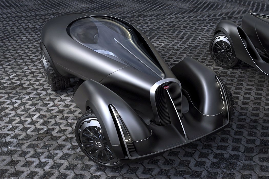 bugatti，concept，Beautiful times，grace，