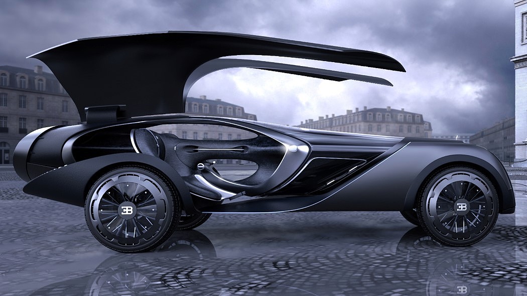 bugatti，concept，Beautiful times，grace，