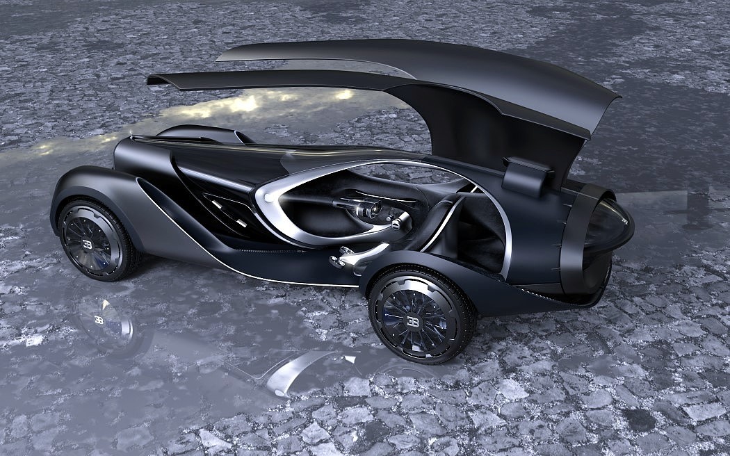 bugatti，concept，Beautiful times，grace，
