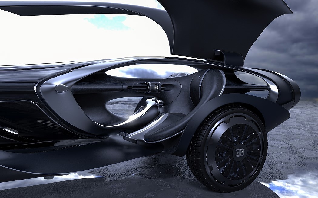 bugatti，concept，Beautiful times，grace，