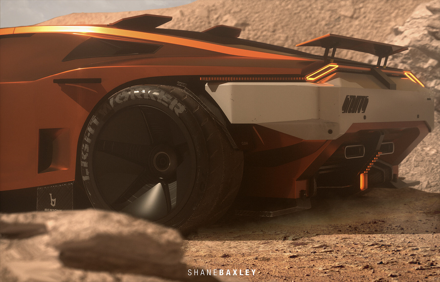 BERTONE，Sports car，Shane Baxley，