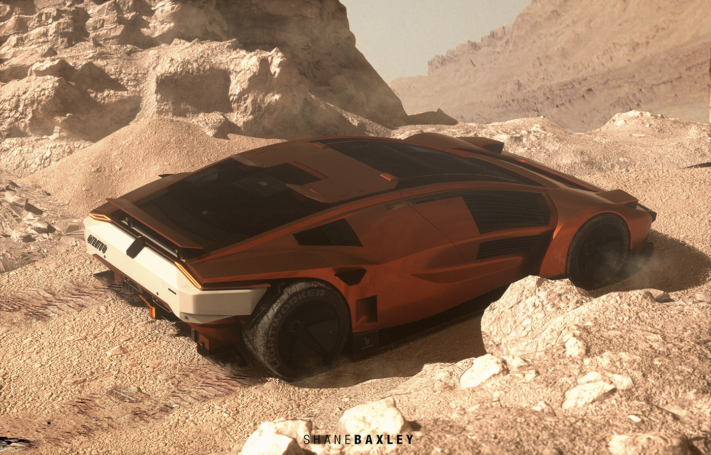 BERTONE，Sports car，Shane Baxley，