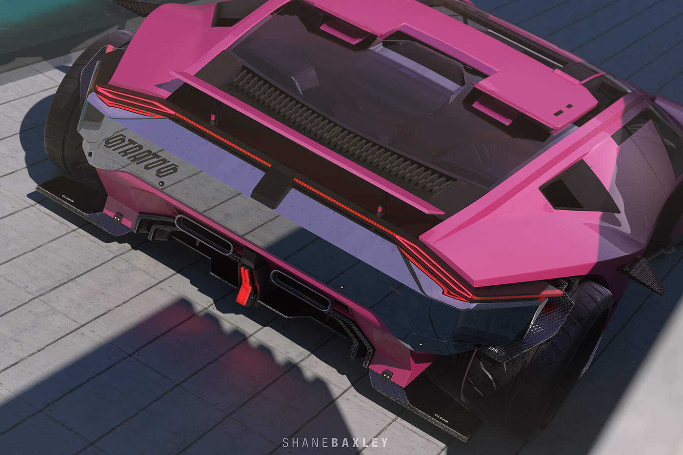 BERTONE，Sports car，Shane Baxley，